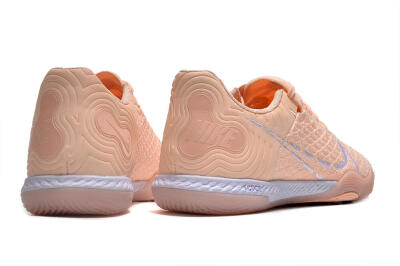 Men's Nike React Gato IC Football Shoes - Pink/White