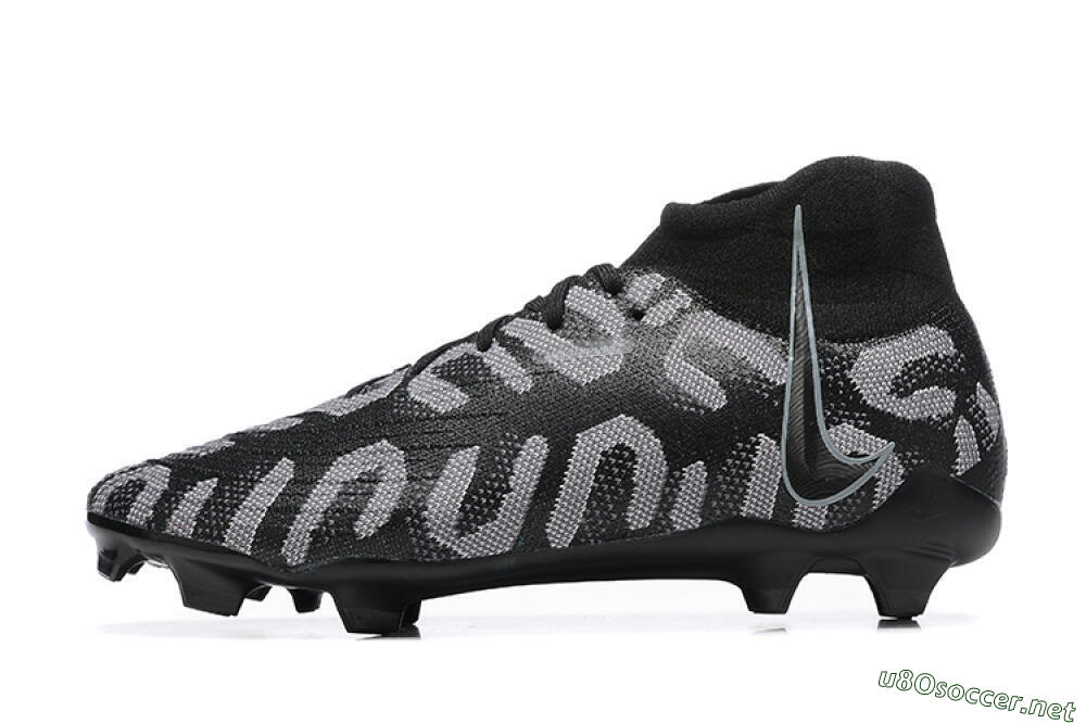 Men's Nike Phantom Luna Elite FG Football Boots - Black/Grey 0