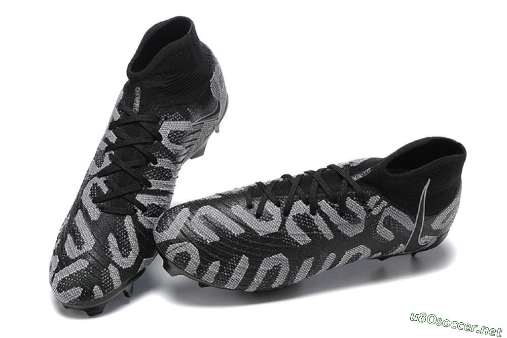 Men's Nike Phantom Luna Elite FG Football Boots - Black/Grey 6