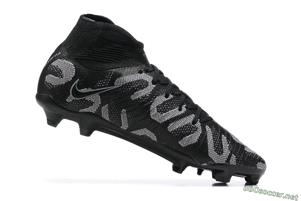 Men's Nike Phantom Luna Elite FG Football Boots - Black/Grey 7
