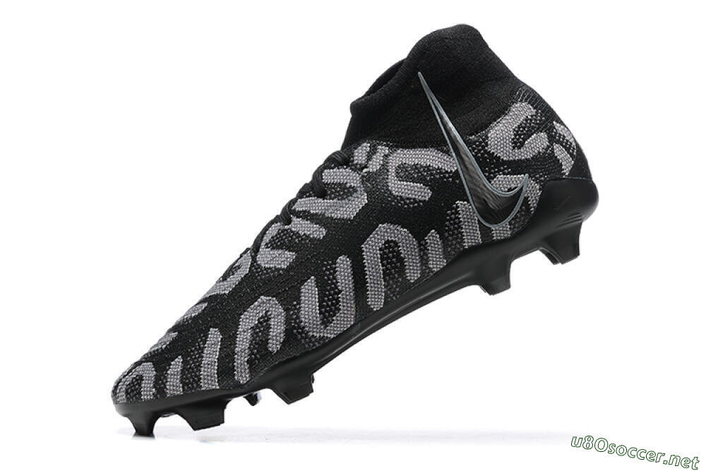 Men's Nike Phantom Luna Elite FG Football Boots - Black/Grey 8