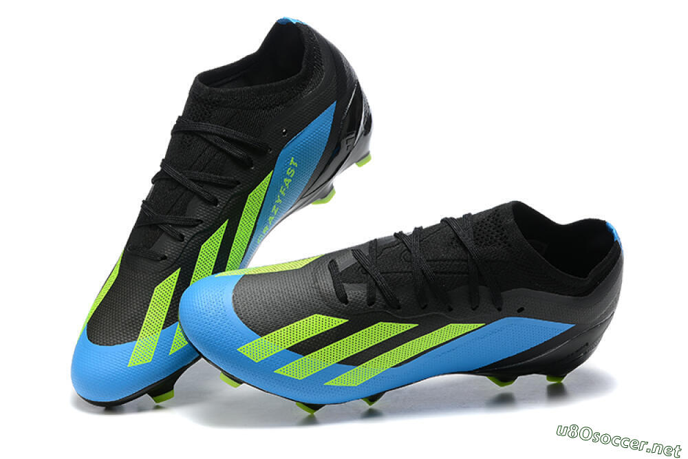Men's Adidas X Speedportal .1 FG Football Boots - Blue/Black/Yellow 6