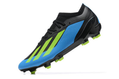Men's Adidas X Speedportal .1 FG Football Boots - Blue/Black/Yellow