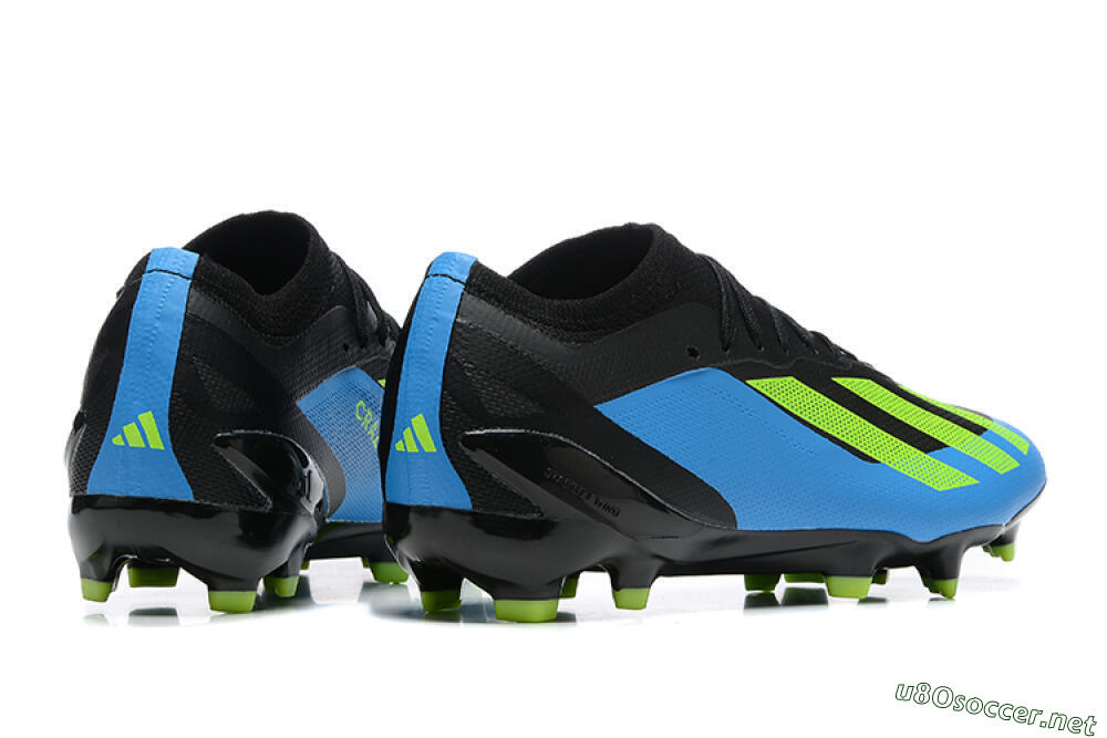 Men's Adidas X Speedportal .1 FG Football Boots - Blue/Black/Yellow 9
