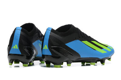 Men's Adidas X Speedportal .1 FG Football Boots - Blue/Black/Yellow
