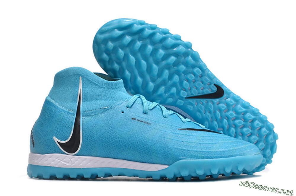 Unisex Nike Phantom Luna Elite NU TF Football Shoes - Blue/Black/White 2