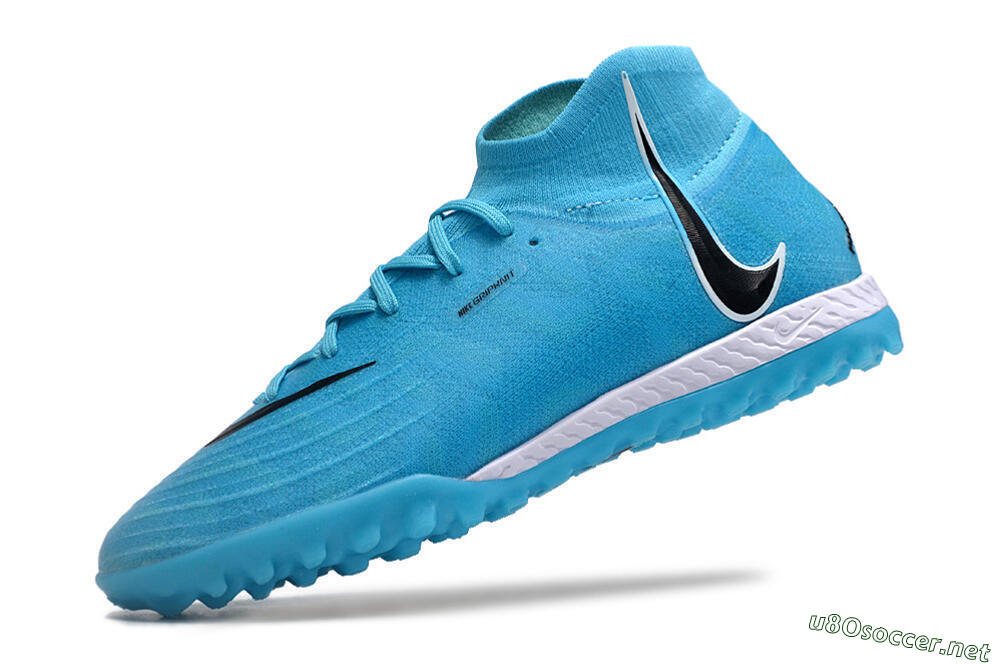 Unisex Nike Phantom Luna Elite NU TF Football Shoes - Blue/Black/White 5