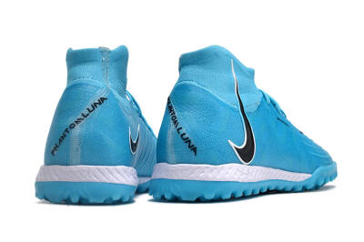 Unisex Nike Phantom Luna Elite NU TF Football Shoes - Blue/Black/White