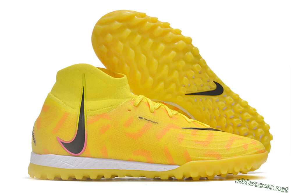 Unisex Nike Phantom Luna Elite NU TF Football Shoes - Yellow/Red/Black 2
