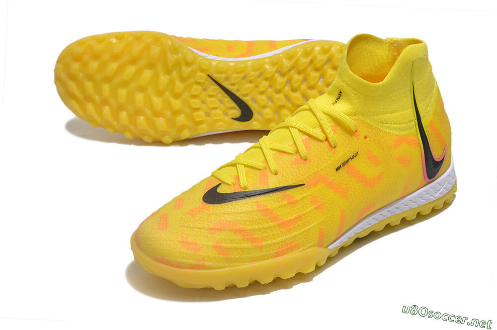 Unisex Nike Phantom Luna Elite NU TF Football Shoes - Yellow/Red/Black 3