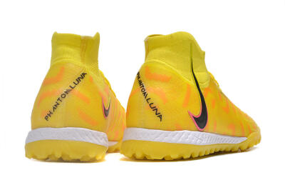 Unisex Nike Phantom Luna Elite NU TF Football Shoes - Yellow/Red/Black