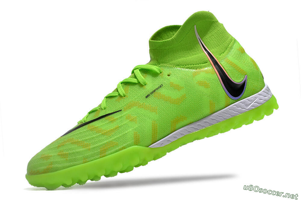 Unisex Nike Phantom Luna Elite NU TF Football Shoes - Green/Yellow/Black 5