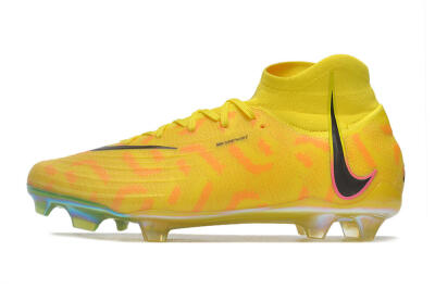 Men's Nike Phantom Luna Elite FG Football Boots - Yellow/Black/Pink