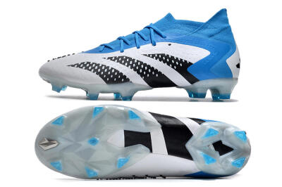 Men's Adidas Predator Accuracy.1 FG Football Boots - Blue/Black/White
