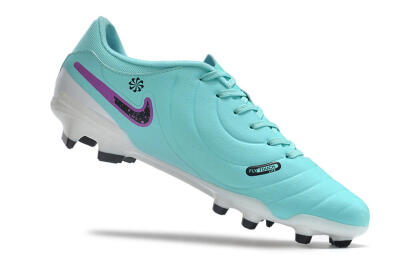 Men's Nike Tiempo Legend X Academy FG Football Boots - Turquoise/Purple/Black