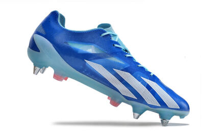 Men's Adidas X Crazyfast.1 SG Football Boots - Blue/White/Red
