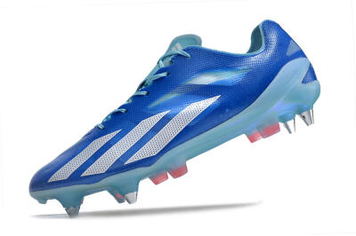 Men's Adidas X Crazyfast.1 SG Football Boots - Blue/White/Red