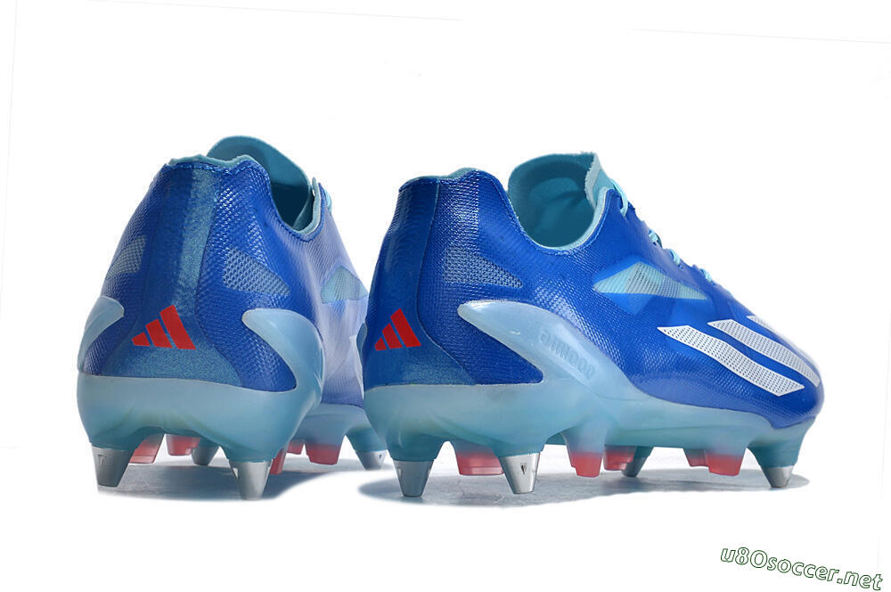 Men's Adidas X Crazyfast.1 SG Football Boots - Blue/White/Red 6