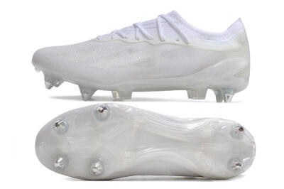 Men's Adidas X Crazyfast.1 SG Football Boots - Whtie/White