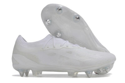 Men's Adidas X Crazyfast.1 SG Football Boots - Whtie/White