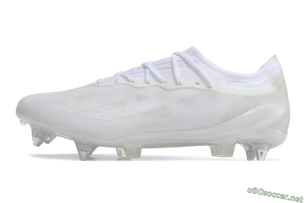 Men's Adidas X Crazyfast.1 SG Football Boots - Whtie/White 0