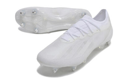 Men's Adidas X Crazyfast.1 SG Football Boots - Whtie/White