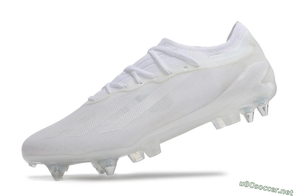 Men's Adidas X Crazyfast.1 SG Football Boots - Whtie/White 5