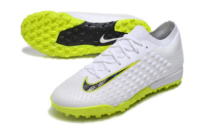 Men's Nike Phantom Ultra Venom TF Football Shoes - White/Yellow/Black