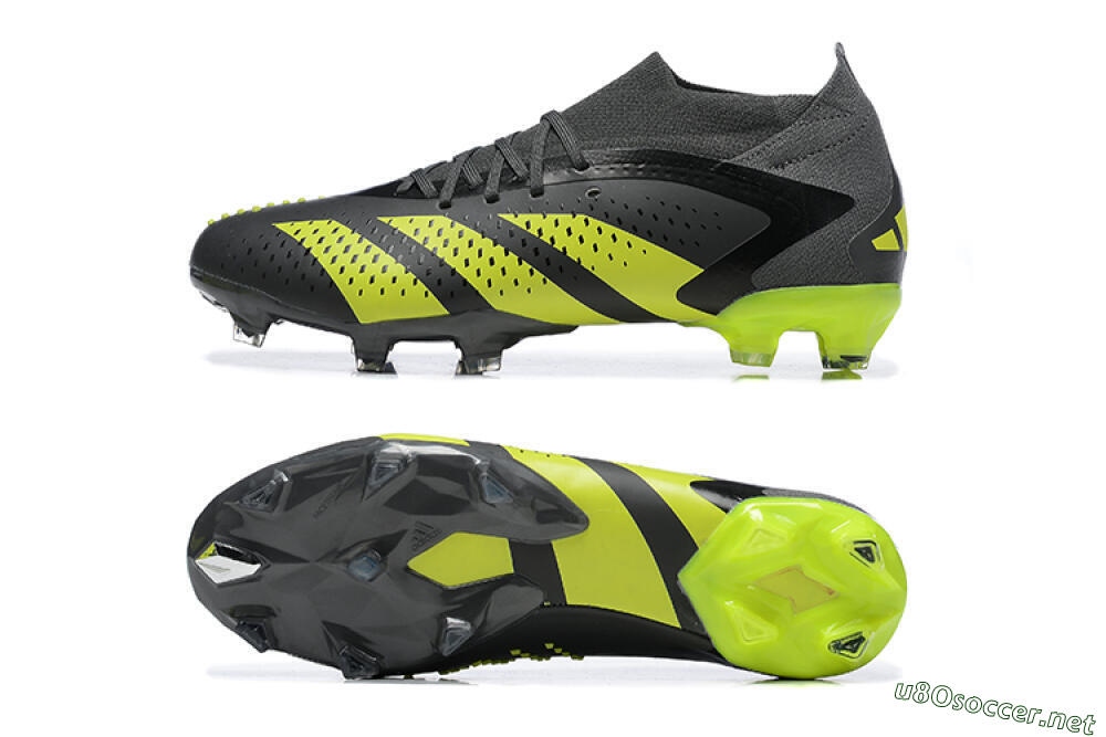 Men's Adidas Predator Accuracy.1 FG Football Boots - Black/Yellow 1