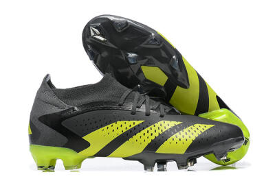 Men's Adidas Predator Accuracy.1 FG Football Boots - Black/Yellow