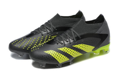 Men's Adidas Predator Accuracy.1 FG Football Boots - Black/Yellow