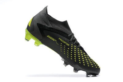 Men's Adidas Predator Accuracy.1 FG Football Boots - Black/Yellow