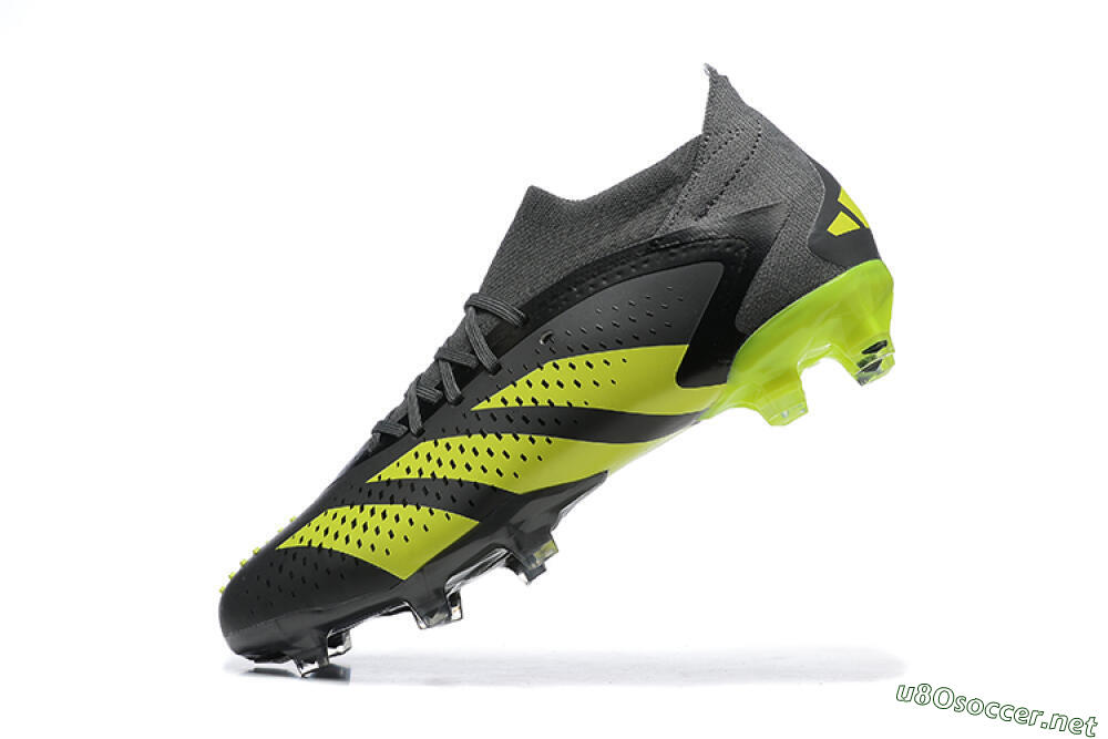 Men's Adidas Predator Accuracy.1 FG Football Boots - Black/Yellow 8