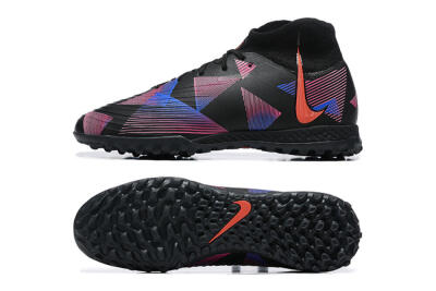 Men's Nike Phantom Luna Elite TF Football Shoes - Black/Blue/Red/Pink