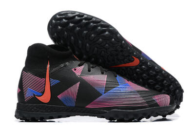 Men's Nike Phantom Luna Elite TF Football Shoes - Black/Blue/Red/Pink