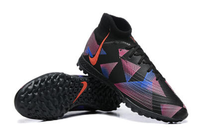 Men's Nike Phantom Luna Elite TF Football Shoes - Black/Blue/Red/Pink
