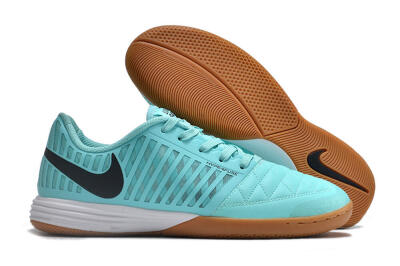 Men's Nike Lunar Gato 2 IC Football Shoes - Jade/Black/White