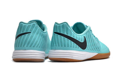 Men's Nike Lunar Gato 2 IC Football Shoes - Jade/Black/White