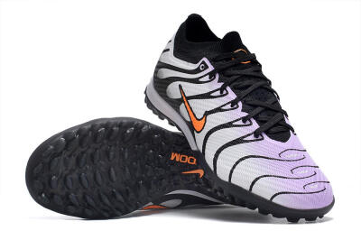 Unisex Nike Air Zoom Mercurial Vapor 14 Elite TF Football Shoes - Purple/Black/Orange