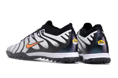 Unisex Nike Air Zoom Mercurial Vapor 14 Elite TF Football Shoes - Purple/Black/Orange