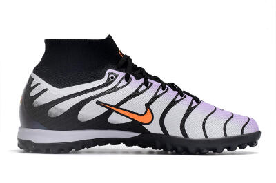 Unisex Nike Air Zoom Mercurial Superfly 9 Elite TF Football Shoes - Purple/Black/Orange