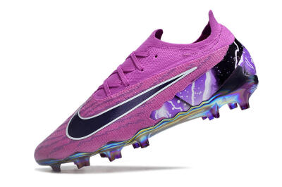 Men's Nike Phantom GX Elite FG Football Boots - Purple/Black/White/Gold