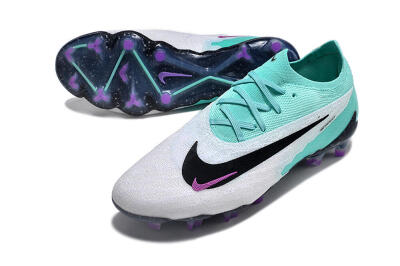 Men's Nike Phantom GX Elite FG Football Boots - Silver/Blue/Purple/Black