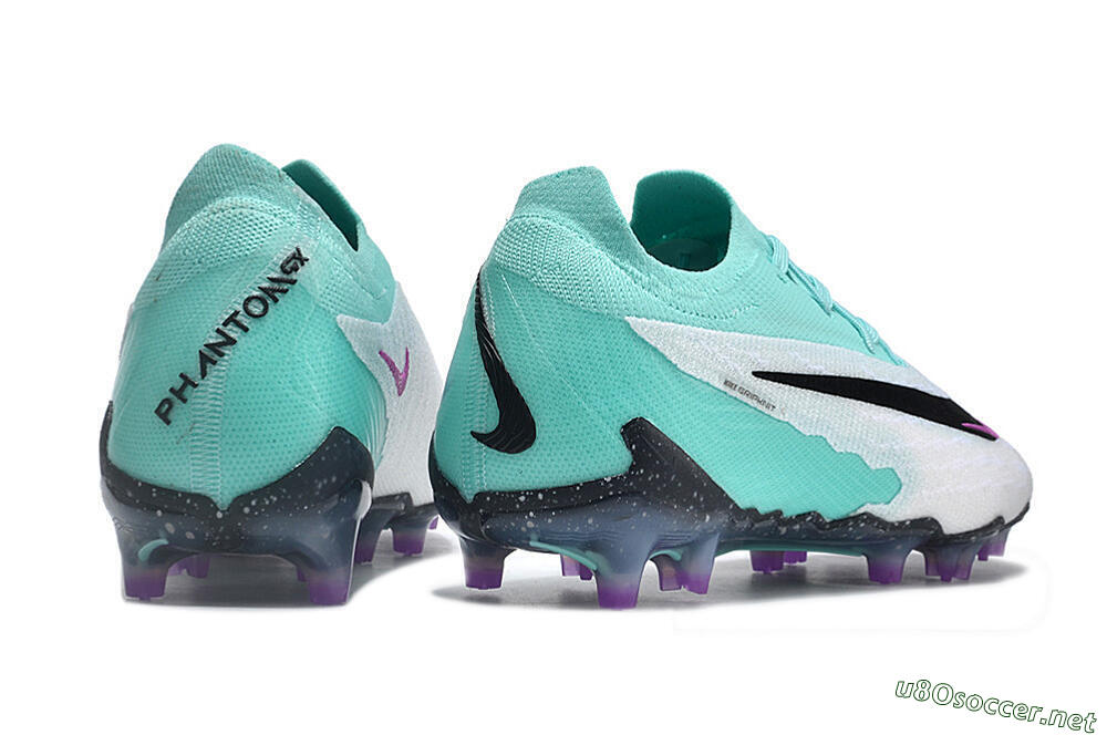 Men's Nike Phantom GX Elite FG Football Boots - Silver/Blue/Purple/Black 6