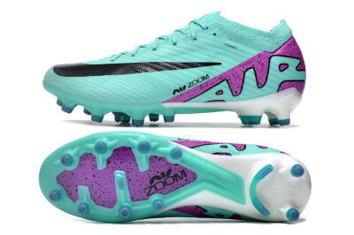 Men's Nike Air Zoom Mercurial Vapor 15 Elite AG Football Boots - Blue/Purple/Black