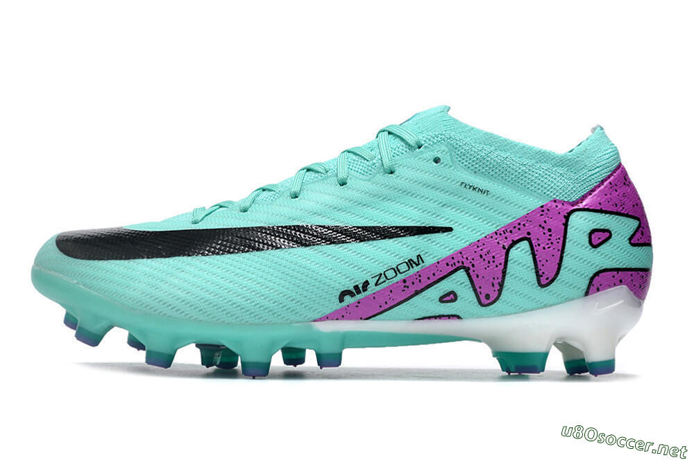 Men's Nike Air Zoom Mercurial Vapor 15 Elite AG Football Boots - Blue/Purple/Black 0