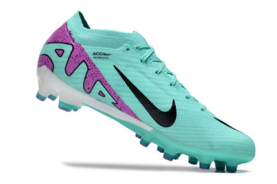 Men's Nike Air Zoom Mercurial Vapor 15 Elite AG Football Boots - Blue/Purple/Black