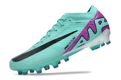 Men's Nike Air Zoom Mercurial Vapor 15 Elite AG Football Boots - Blue/Purple/Black