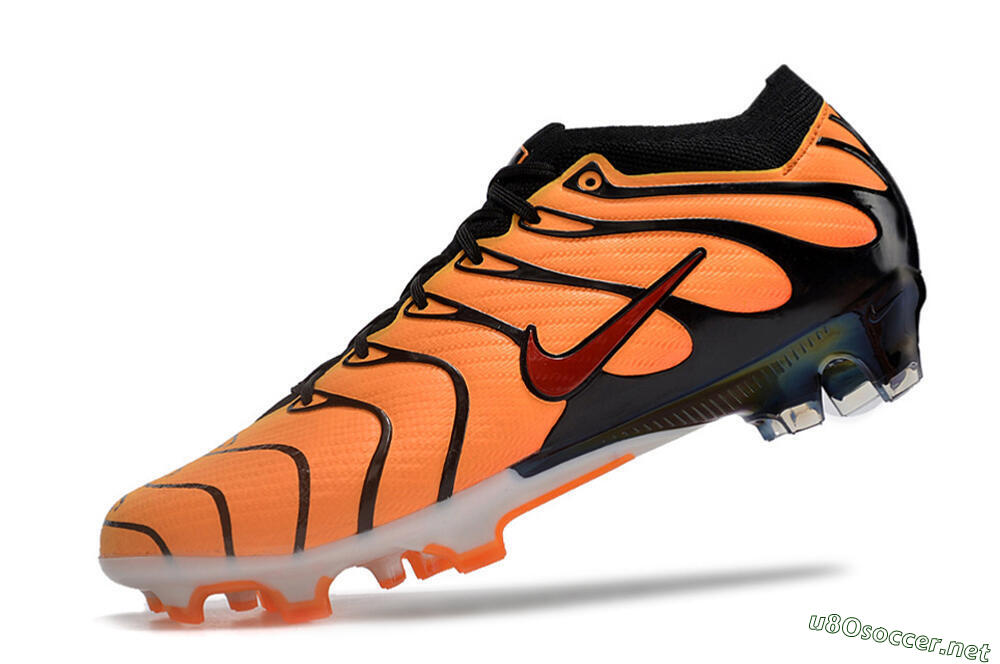 Unisex Nike Air Zoom Mercurial Vapor 15 Elite FG Football Boots - Orange/Black/Red 5