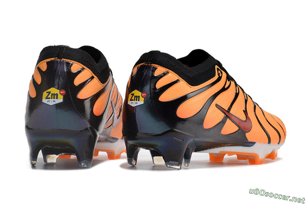 Unisex Nike Air Zoom Mercurial Vapor 15 Elite FG Football Boots - Orange/Black/Red 6